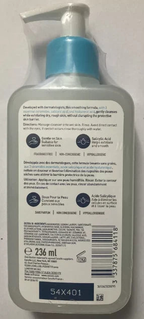 CeraVe SA Smoothing Cleanser 236 ml