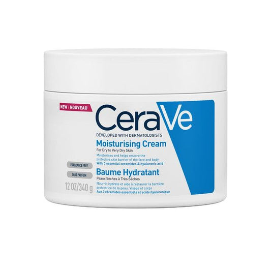 CeraVe Moisturising Cream with Baume Hydratant 340g