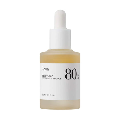 Anua Heartleaf 80 Moisture Soothing Ampuole 80% 30ml
