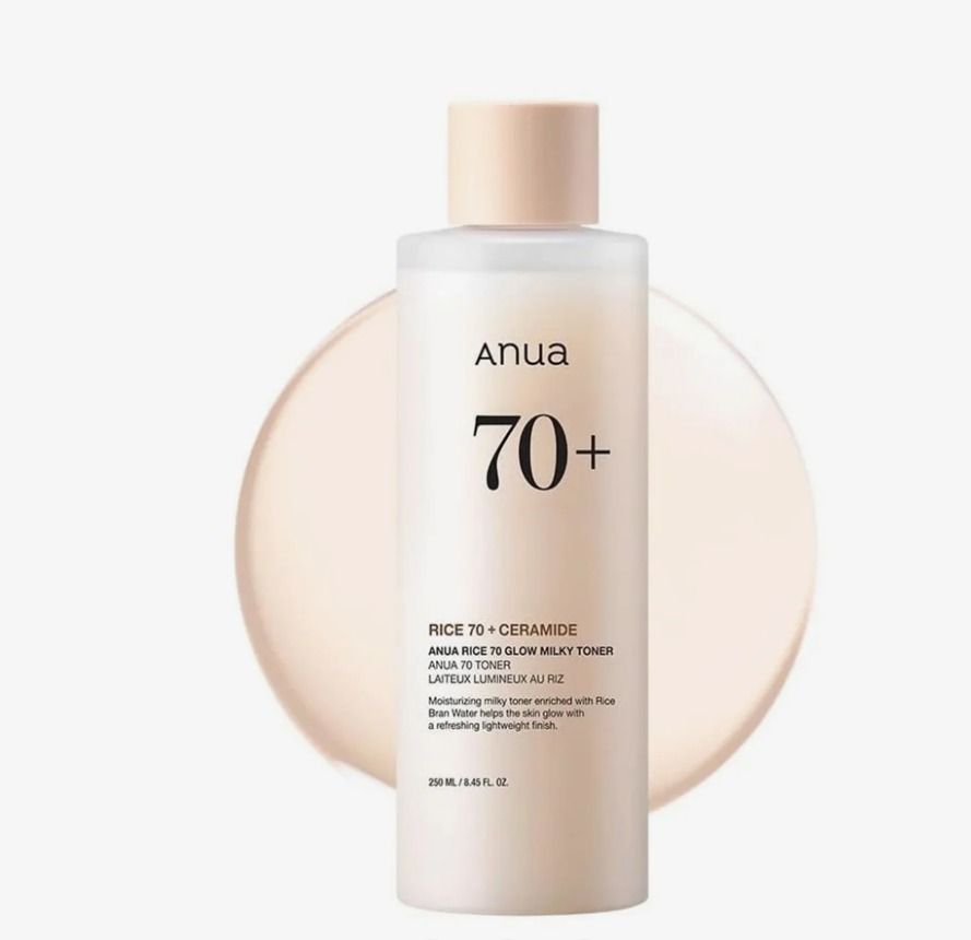 Anua Rice 70 Glow Milky Toner 250ml