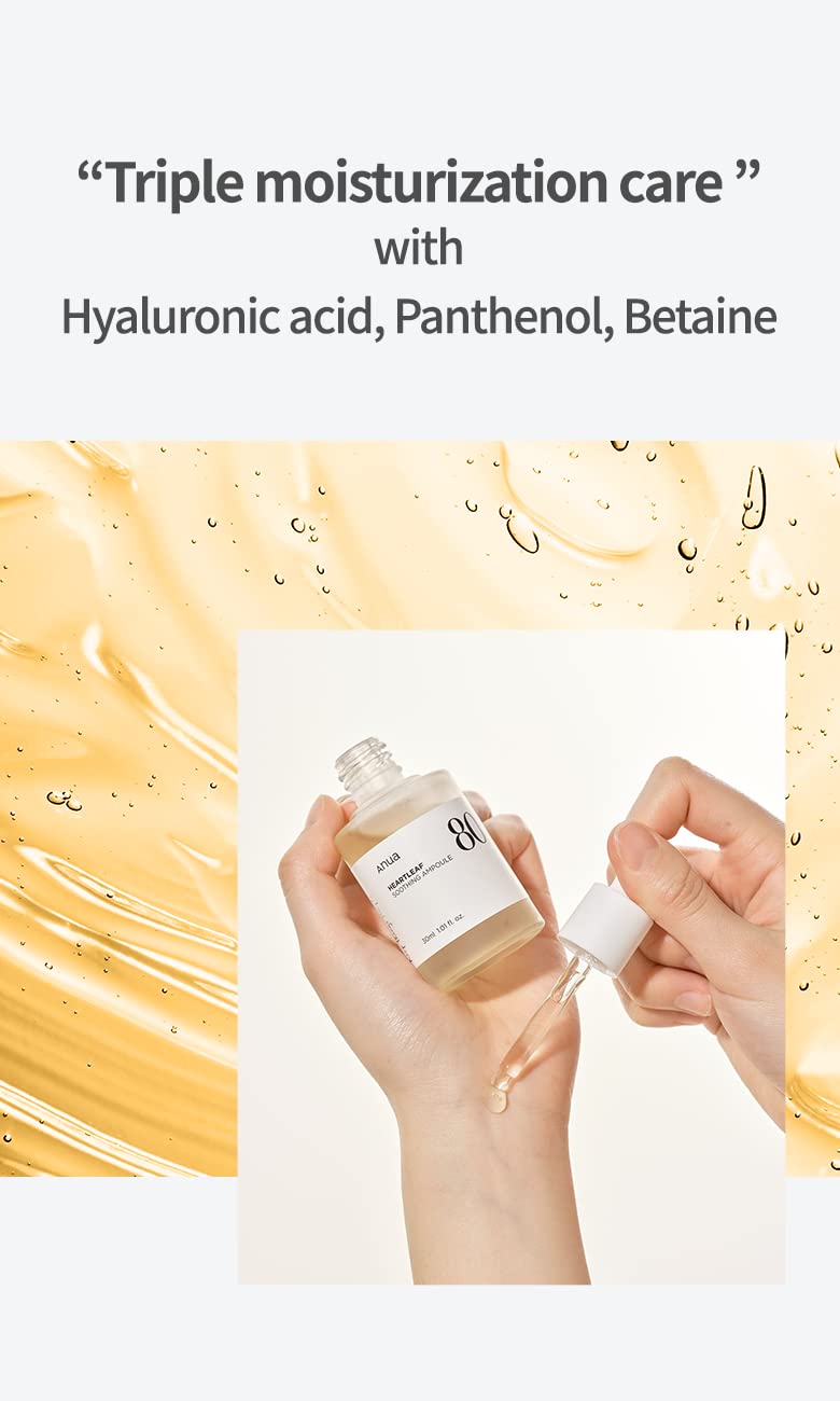 Anua Heartleaf 80 Moisture Soothing Ampuole 80% 30ml