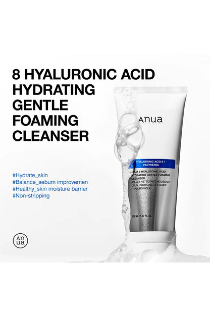 Anua Hyaluronic Acid Hydrating Gentle Foaming Cleanser 150ml