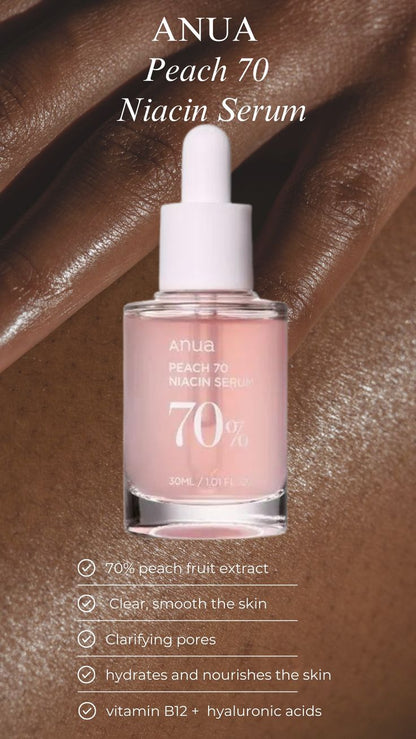 Anua Peach 70% Niacin Serum 30ml