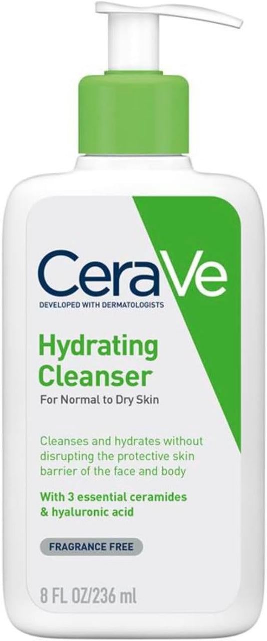 CeraVe Hydrating Facial Cleanser For Normal to Dry Skin 237ml