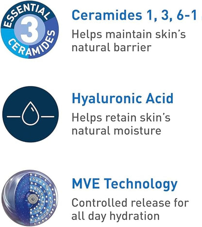 CeraVe Hydrating Facial Cleanser For Normal to Dry Skin 237ml