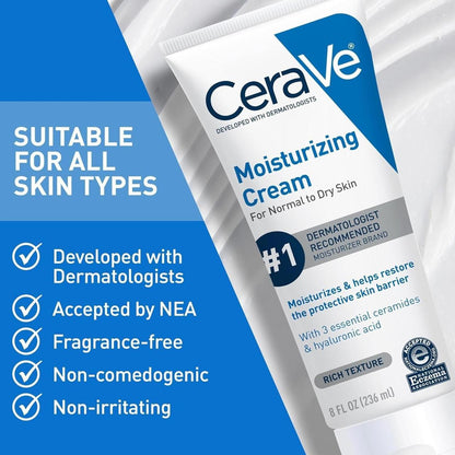 CeraVe Moisturizing Cream Normal to Dry Skin 236ml