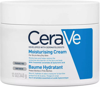 CeraVe Moisturising Cream with Baume Hydratant 340g
