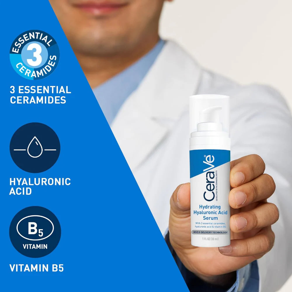 CeraVe Hydrating Hyaluronic Acid Serum 30ml
