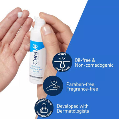 CeraVe Hydrating Hyaluronic Acid Serum 30ml