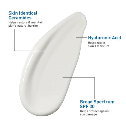 CeraVe Ultra-Light Moisturizing Lotion With SPF 30 For Normal to Oily Skin 50ml