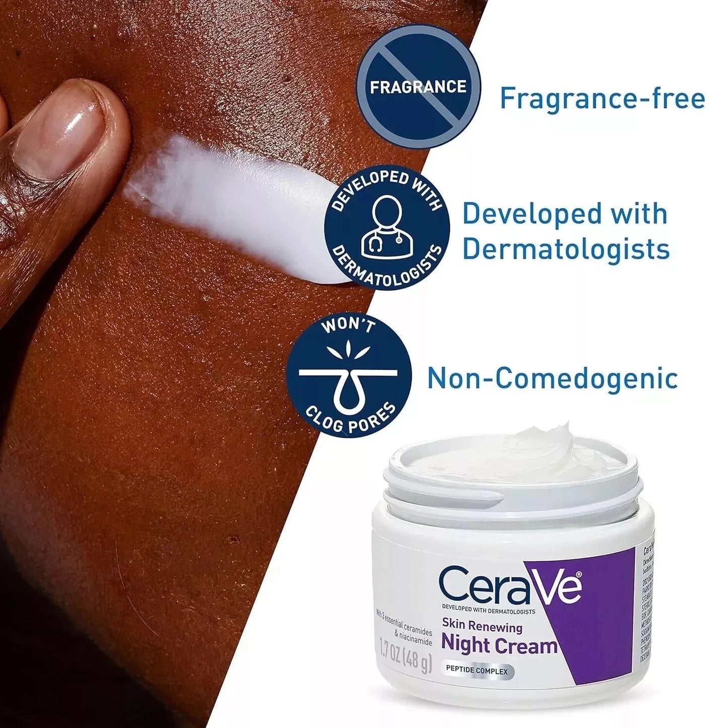 Cerave Skin Renewing Night Cream 1.7Oz/48G