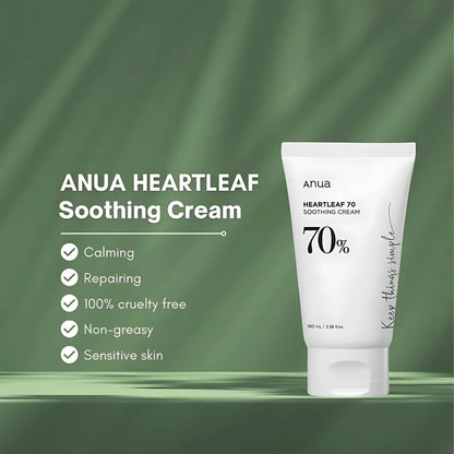Anua-Heartleaf 70% Soothing Cream