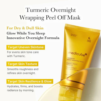 Medicube - Kojic Acid Turmeric Night Wrapping Mask 75ml
