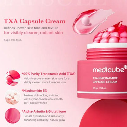 Medicube - TXA Niacinamide Capsule Cream 5% 55g