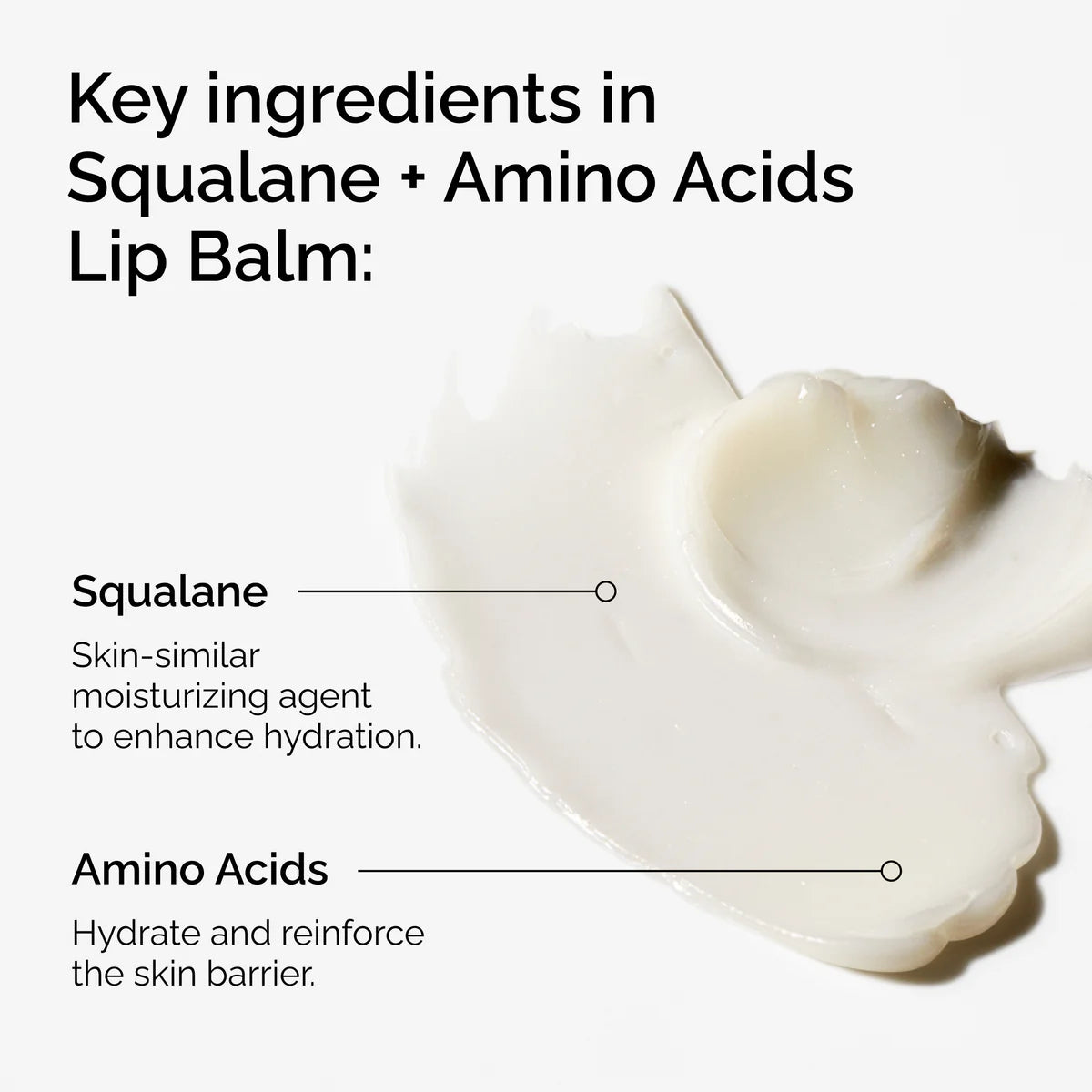 The Ordinary Squalane + Amino Acids Lip Balm 15 ml
