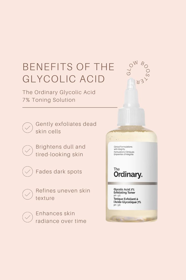 The Ordinary Glycolic Acid 7% Exfoliating Toner 240ml