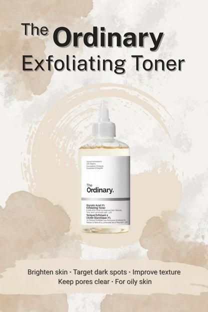 The Ordinary Glycolic Acid 7% Exfoliating Toner 240ml