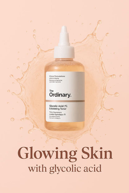 The Ordinary Glycolic Acid 7% Exfoliating Toner 240ml