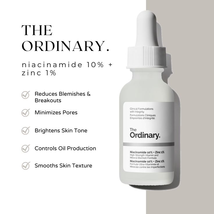 The Ordinary Niacinamide 10% + Zinc 1% 60ml