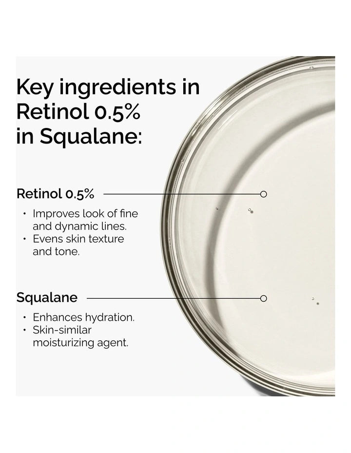 The Ordinary Retinol 0.5% in Squalane 30ml