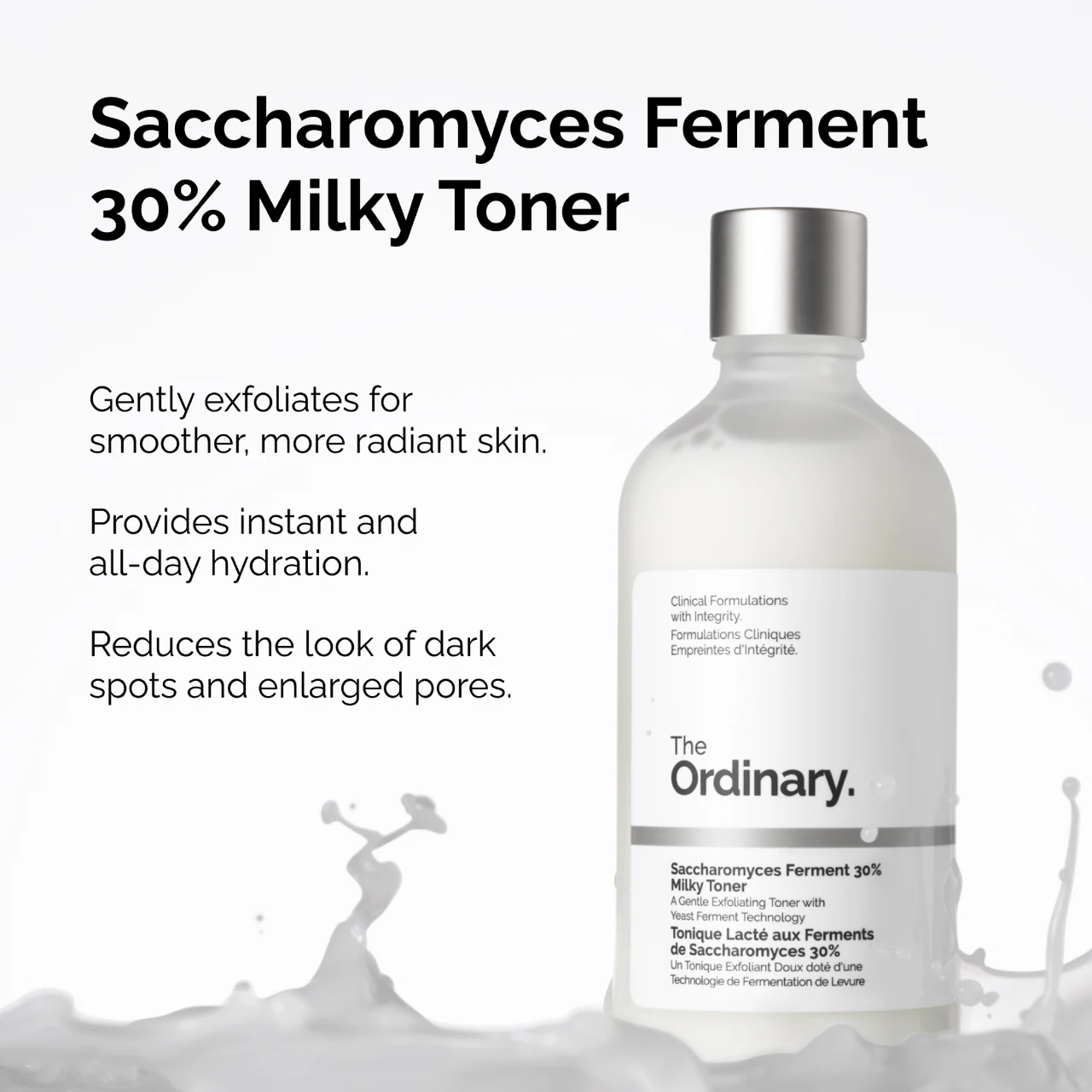 The Ordinary Saccharomyces Ferment 30% Milky Toner  30ml