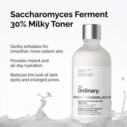 The Ordinary Saccharomyces Ferment 30% Milky Toner  30ml