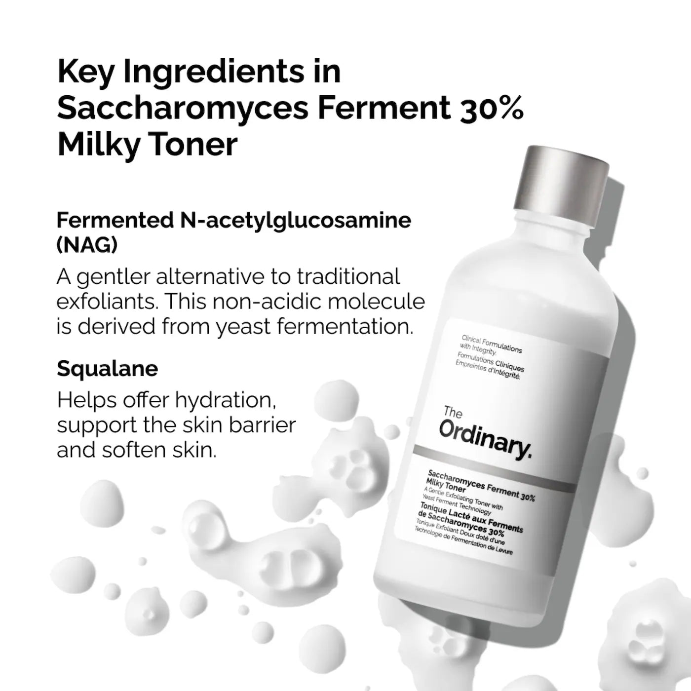 The Ordinary Saccharomyces Ferment 30% Milky Toner  30ml