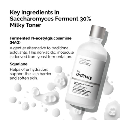 The Ordinary Saccharomyces Ferment 30% Milky Toner  30ml
