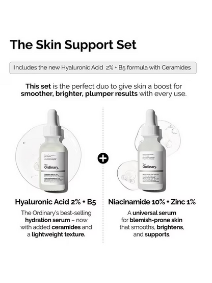The Ordinary The Skin Support Set