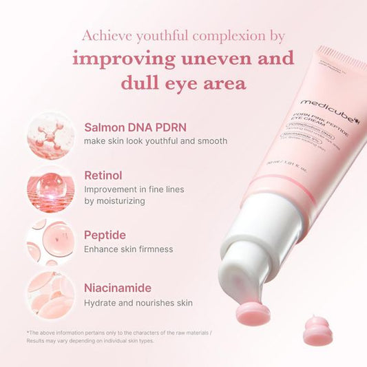 Medicube - PDRN Pink Peptide Eye Cream 30ml